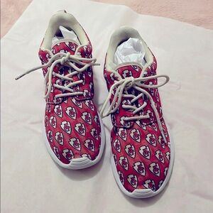 Women’s KC Chiefs Patterned Shoes